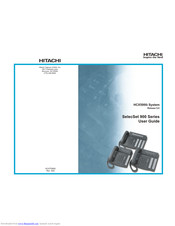 Hitachi SelecSet 900 Series User Manual