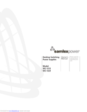 Samlexpower SEC-1212 Owner's Manual