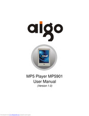Aigo MP5901 User Manual