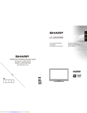 Sharp LC-32LE530E Operation Manual