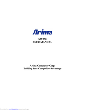 ARIMA SW350 User Manual