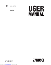 Zanussi ZFU20200WA User Manual