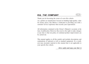 KIA Borrego 2011 Owner's Manual