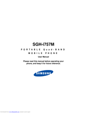 Samsung SGH-i757M User Manual