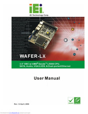 IEI Technology WAFER-LX User Manual