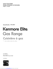 Kenmore Elite 970-3392 Series Use & Care Manual