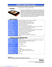 Shiro VK Specifications