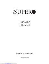 Supero H8QM8-2 User Manual