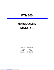 Fujitsu PTM900 Manual