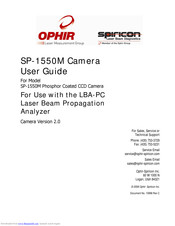 Ophir-Spiricon SP-1550M User Manual