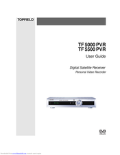 Topfield TF 5000 PVR User Manual
