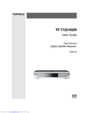 Topfield TF 7720 HSIR User Manual