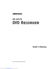 Medion MD 40570 User Manual