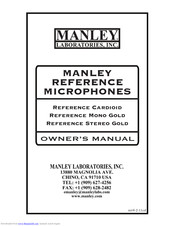 Manley Mono Gold Owner's Manual