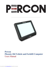 Percon Phoenix 104 User Manual