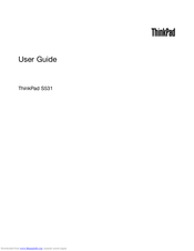 ThinkPad S531 User Manual