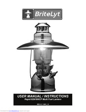 BriteLyt Rapid 829/500CP User Manual/Instructions