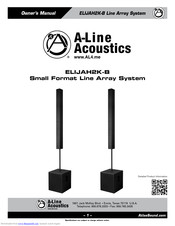 A-Line Acoustics ELIJAH2K-B Owner's Manual