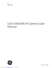 Ge UVD-EVRDNR(-P) User Manual