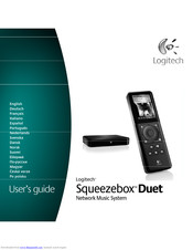 Logitech Squeezebox duet User Manual