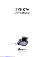 Leadtek BVP 8770 User Manual