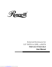 Rosewill RX81US-HT35A-BLK User Manual