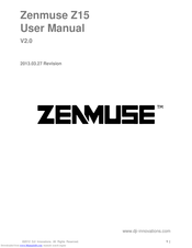 Zenmuse Z15 User Manual