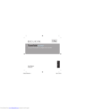 Belkin TuneTalk F8Z029ea User Manual