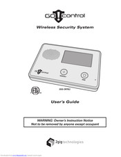 Go!Control 2GIG-CNTRL2 User Manual
