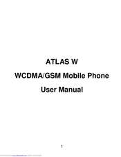 Zte ATLAS W User Manual