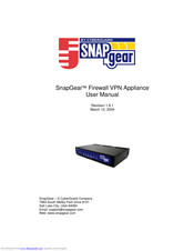 CyberGuard SnapGear SME575 User Manual