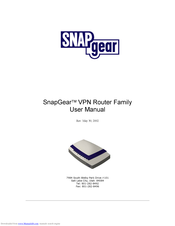 SnapGear SOHO+ User Manual