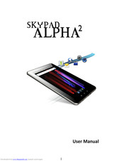 Skytex Skypad Alpha2 User Manual
