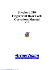 ArrowVision Shepherd 210 Operation Manual