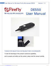 Firefly DE550 User Manual