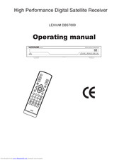 LEXIUM DBS7000 Operating Manual