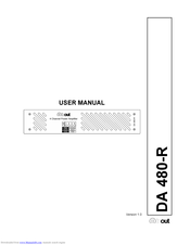 inout DA 480-R User Manual