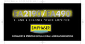 EMPHASER EA490 Installation & Operating Manual
