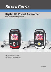 Silvercrest Digital HD Pocket Camcorder User Manual
