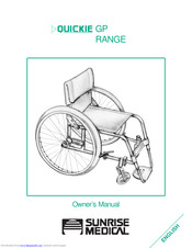 Sunrise Medical Quickie GP Range Owner's Manual