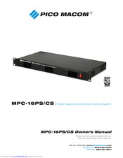 Pico Macom MPC-16CS Owner's Manual