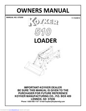 Koyker 510 Owner's Manual