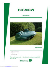 Robotics Bigmow User Manual