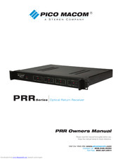 Pico Macom PRR-4 Owner's Manual