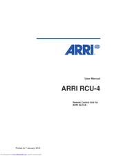 ARRI ARRI RCU-4 User Manual