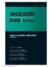 Kicker KXM800.5 Owner's Manual