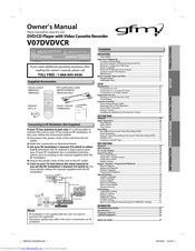 GFM V07DVDVCR Owner's Manual