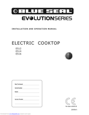 Blue Seal Evolushion E512 Installation And Operation Manual