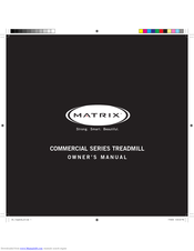 Matrix MX-T3x Owner's Manual