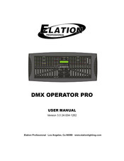 Elation DMX Operator Pro Manuals | ManualsLib
